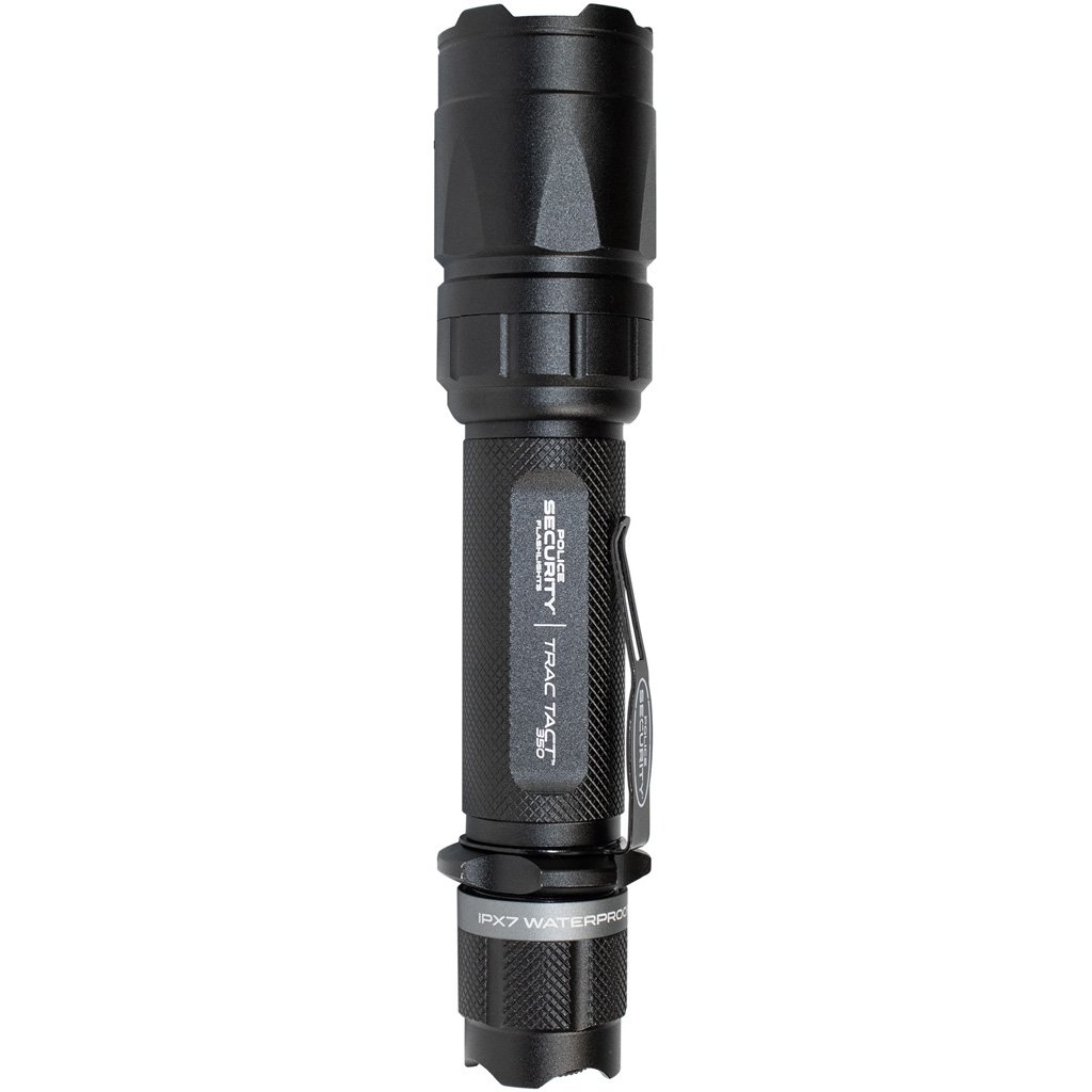 Police Security Trac Tact Flashlight 350 Lumen With Uv - Image 2