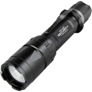 Police Security Trac Tact Flashlight 1000 Lumen  With Uv