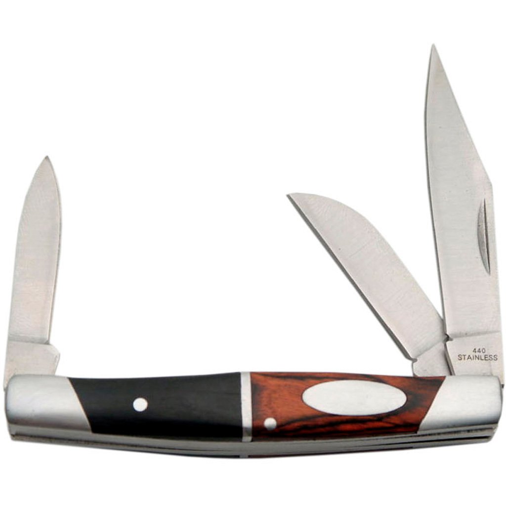 Szco 3 Blade Pen Folder Knife 3.5 In.