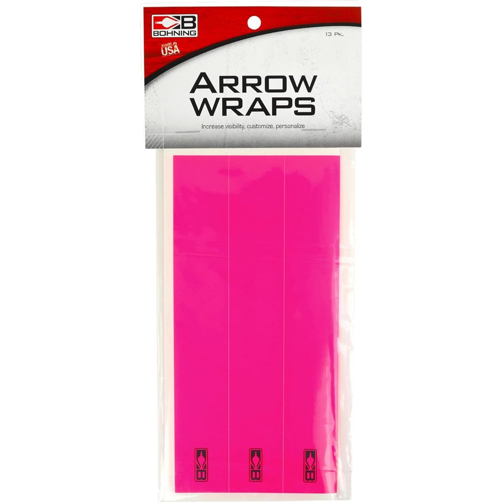 Bohning Arrow Wraps Small Diameter 5.5 In. Hot Pink 13 Pk. - Image 3