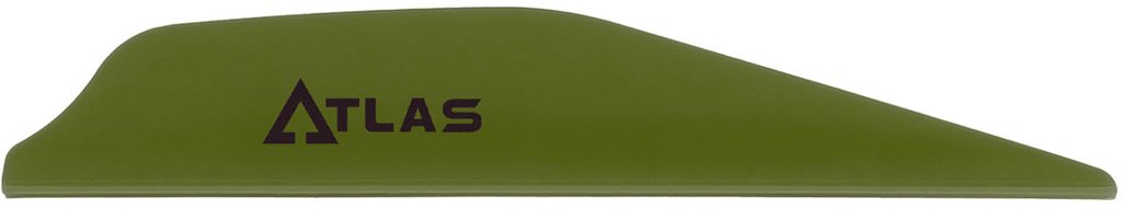 Bohning Atlas Vanes Olive Drab 100 Pk.