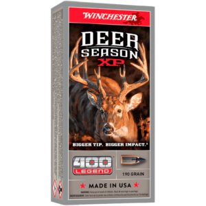 Winchester Deer Season Xp Rifle Ammo 400 Legend 190 Gr. 20 Rd.