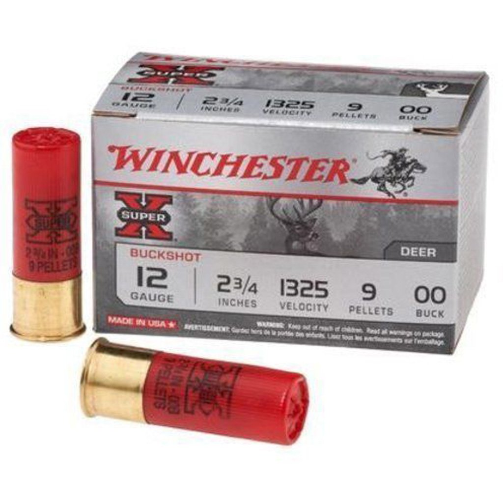 Winchester Super X Load 12 Ga. 2.75 In. Buckshot 00 15 Rd.