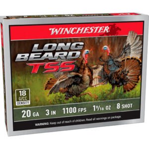 Winchester Long Beard Tss Load 20 Ga. 3 In. #8 Tss 1 9-16 Oz 5 Rd.