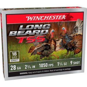 Winchester Long Beard Tss Load 28 Ga. 2.75 In. #9 Tss 1 1-4 Oz 5 Rd.