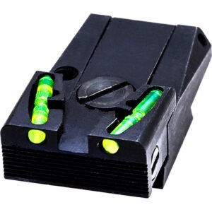 Hiviz Top Gun Rear Sight Ruger Mark I,ii,iii And Iv Green-red-black