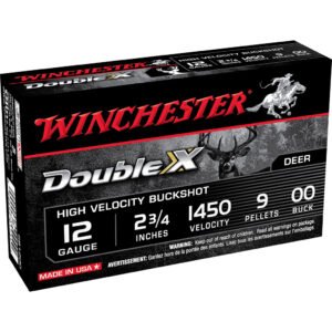 Winchester Double X Buckshot 12 Ga. 2.75 In. 9 Pellets 00 5 Rd.