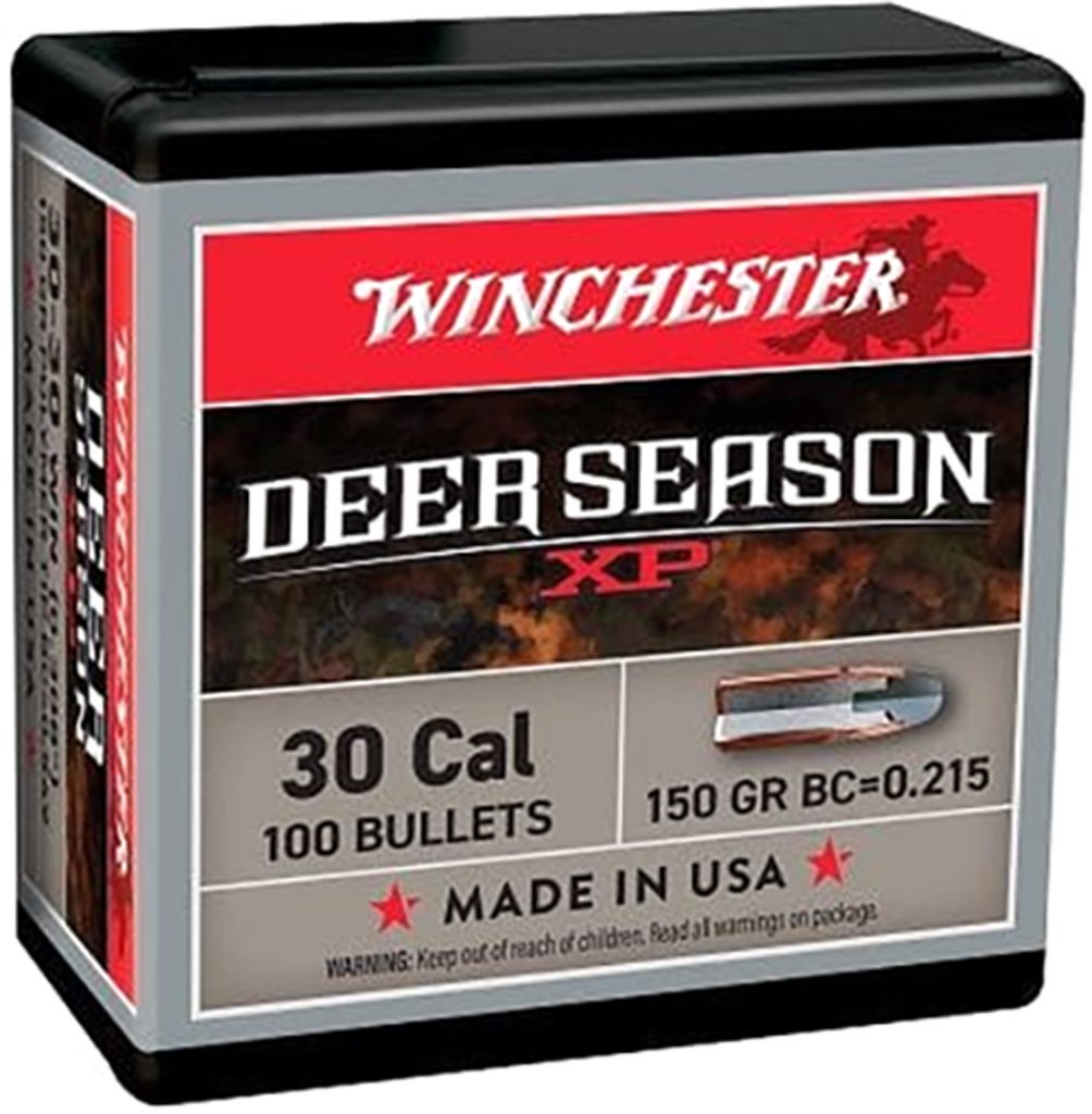 Winchester Deer Season Bullet 30 Cal 150 Gr. Xp 100 Bx.