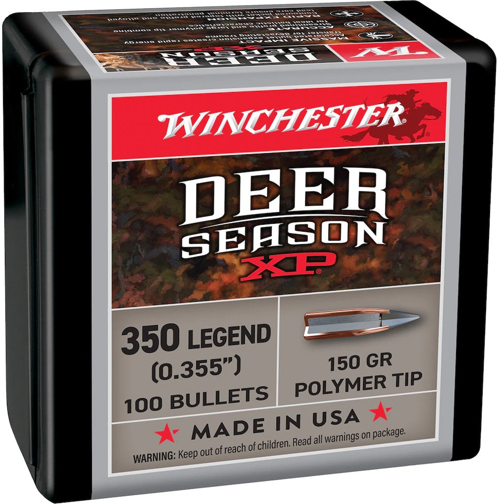 Winchester Deer Season Bullet 350 Legend Xp 150 Gr. 100 Bx.