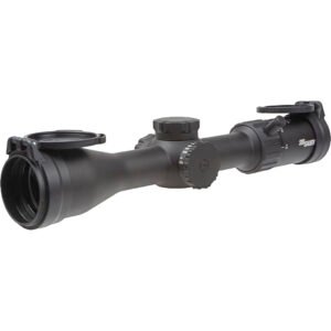 Sig Sauer Whiskey 4 Rifle Scope 3-12x44mm Quadplex Capped Turret