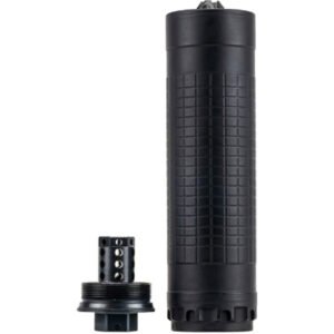 Iwi 6mm Suppressor 6mm W-direct Thread 1-2-28 Hub-t Mount Black