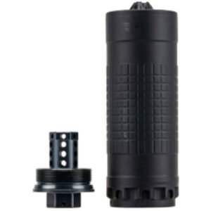 Iwi 6mm Suppressor 6mm K W-direct Thread 1-2-28 Hub-t Mount Black