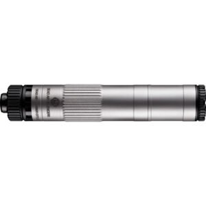 Dead Air Mojave 9 Suppressor 9mm W- 1-2-28 Piston Silver