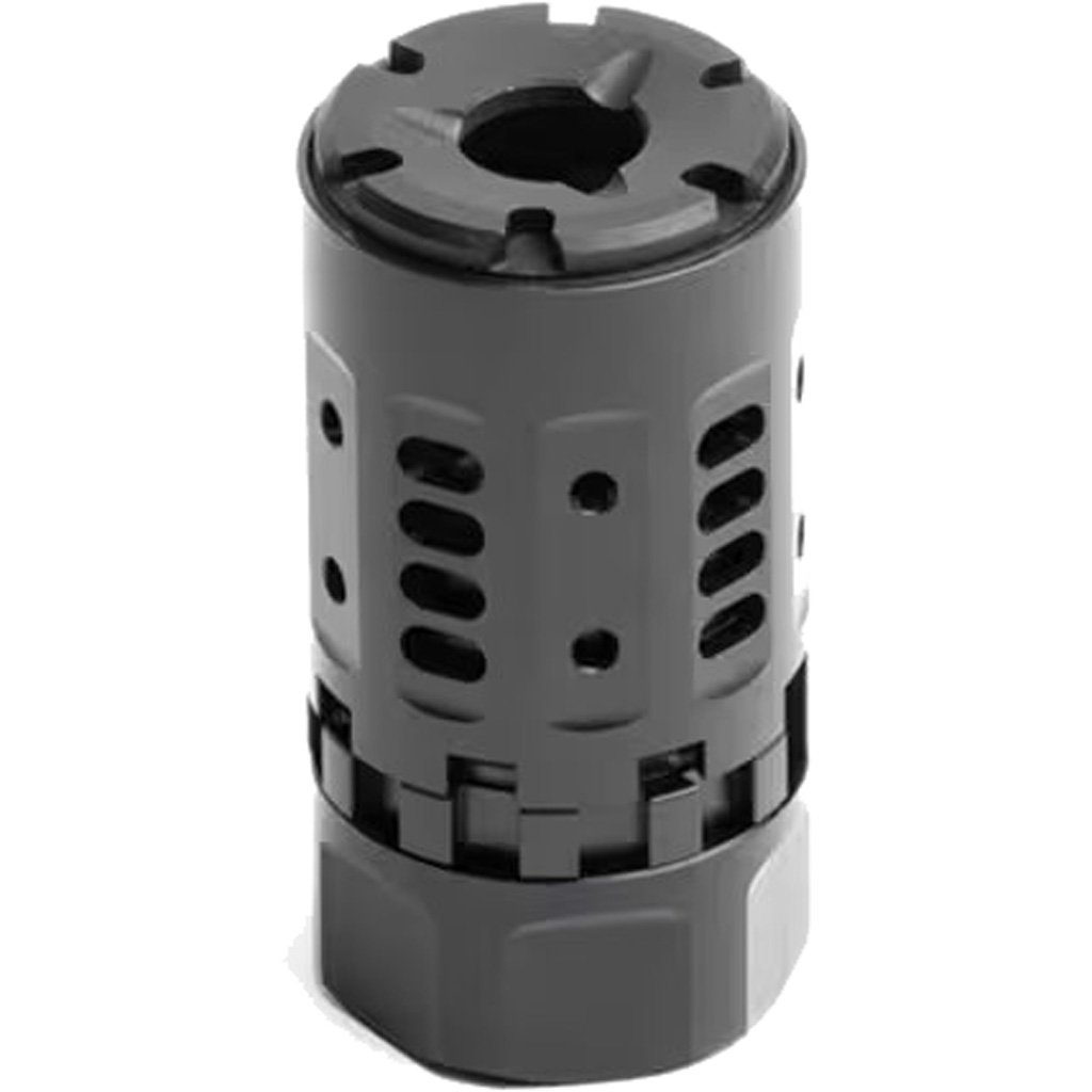 Dead Air Pyro 2.0 Muzzle Brake Kit 45 Cal. W- Sd500 Booster & 45 Cal. Front Cap