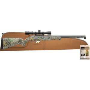 Cva Wolf V2 Muzzleloader Package 50 Cal. 24 In. Stainless-realtree Edge W- Scope