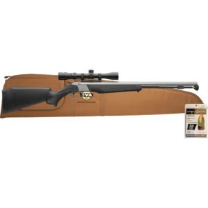 Cva Wolf V2 Muzzleloader Package 50 Cal. 24 In. Stainless-black W- Scope