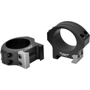 Warne Hyperlite Scope Rings Matte Black 30mm Low