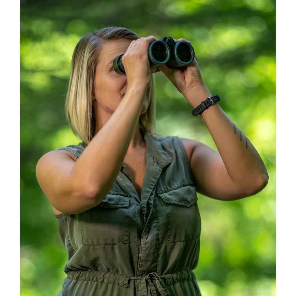 Alpen Wings Binoculars 8x42 Wide Angle, Open Bridge, Bak4 Glass, Green - Image 3