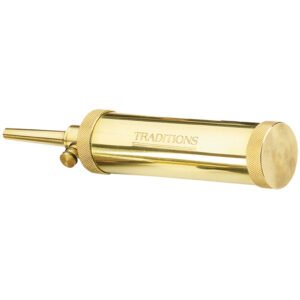 Traditions Deluxe Tubular Flask Brass W-valve
