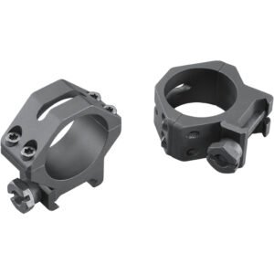 Weaver Tactical 4hole Picatinny Ring Matte Black 30mm Low Clamshell Pack
