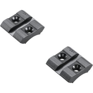 Weaver Classic Aluminum Base Pair Matte Black Savage Bseries Blister Pack