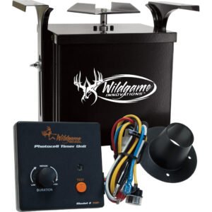 Wildgame Dusk-dawn Feeder Kit 6 Volt