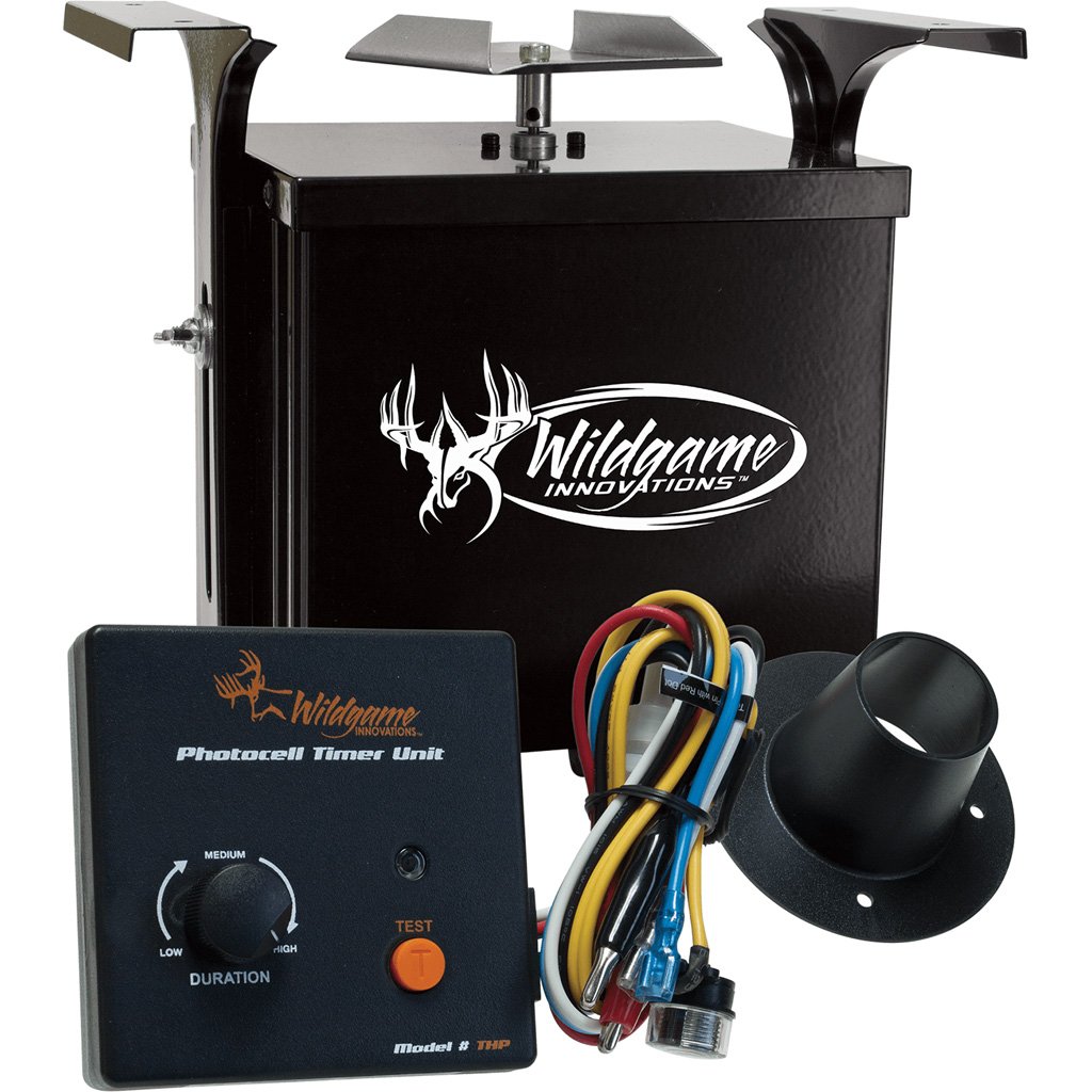 Wildgame Dusk-dawn Feeder Kit 6 Volt