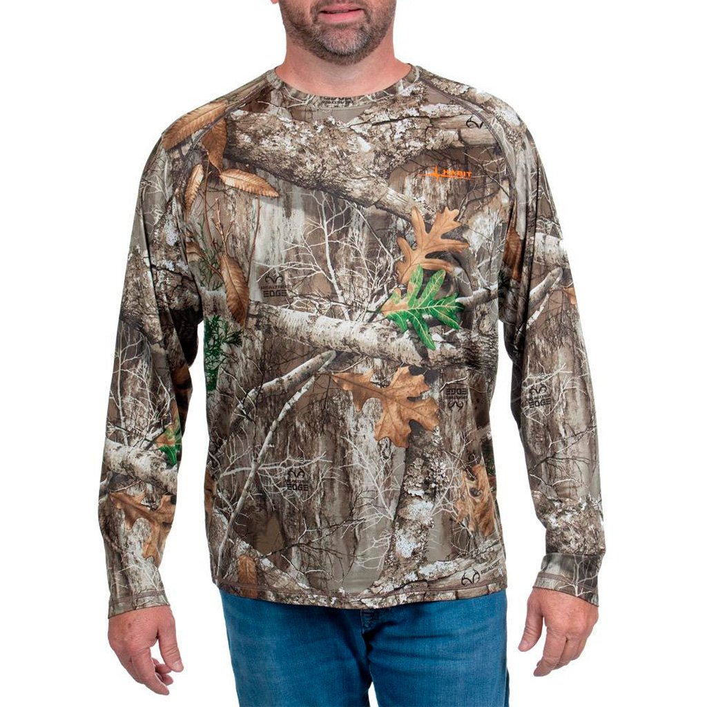 Habit Men's Siesta Cape Long Sleeve Perf Tee M-realtree Edge