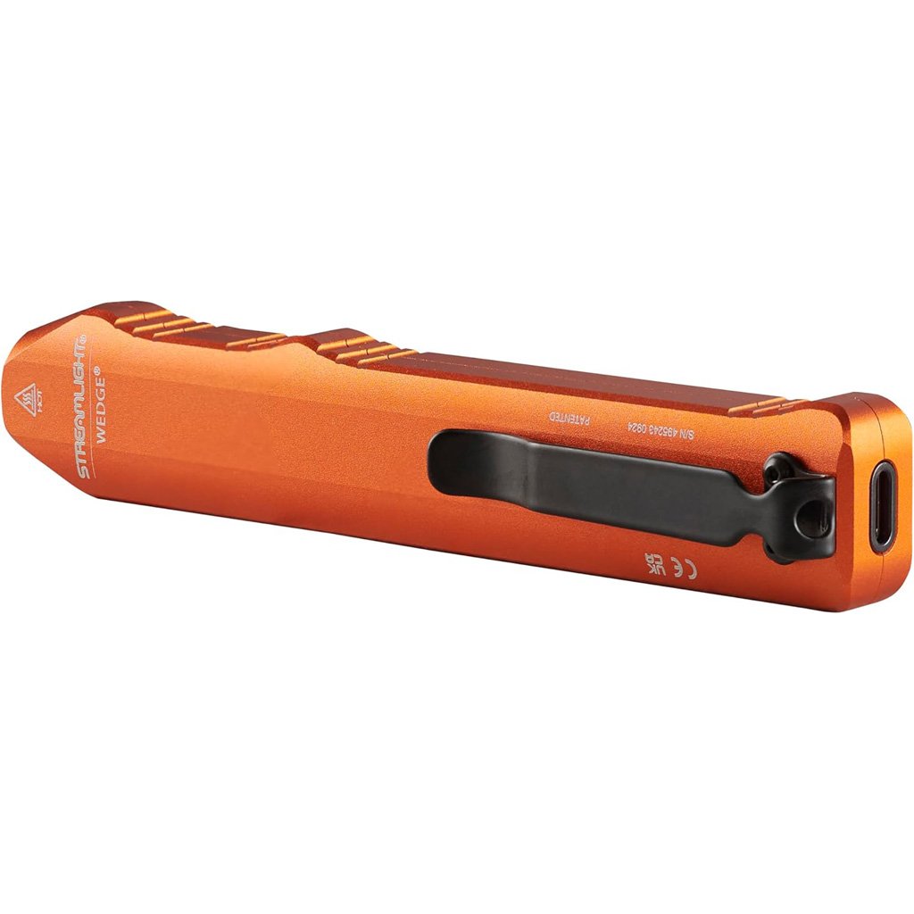 Streamlight Wedgext Flashlight 1000 Lumen Orange W-cable - Image 2