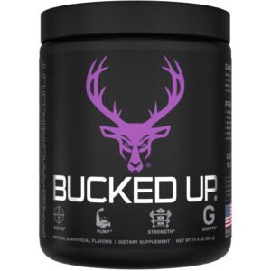Bucked Up Pre-workout Grape Gainz 30 Serving Tub