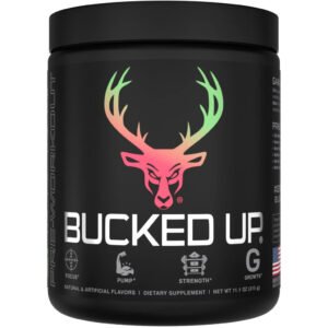 Bucked Up Pre-workout Strawberry Kiwi 30 Serving Tub