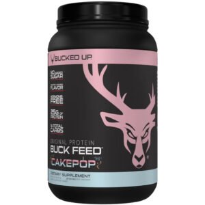 Bucked Up Buck Feed Protein Cake Pop 30 Serving Tub