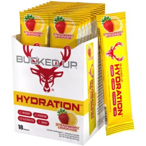 Bucked Up Hydration 2.0 Strawberry 18ct Box