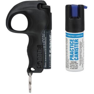 Sabre Easy Aim Pepper Spray W-practice Spray Black
