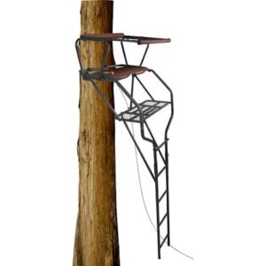 Trophy Treestands Maxgrip Double Ladderstand Two Person 18 Ft.