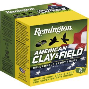 Remington American Clay & Field Loads 12 Ga. 2.75 In. 3 Dr. 1 1-8 Oz. 8 Shot 250 Rd.