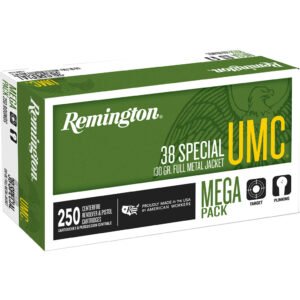 Remington Umc Handgun Ammo 38 Spl 130 Gr. Fmj 250 Rd.
