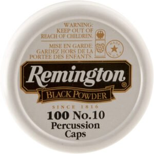 Remington Percussion Caps No. 10 100 Pk. Hazmat
