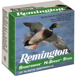 Remington Sportsman Hi-speed Steel Loads 12 Ga. 2.75 In. 1 1-8 Oz. 4 Shot 25 Rd.