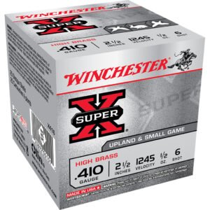 Winchester Super-x High Brass Heavy Game Load 410 Ga. 2.5 In. 1-2 Oz. 6 Shot 25 Rd.