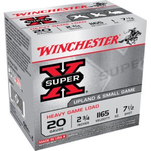 Winchester Super-x Heavy Game Load 20 Ga. 2.75 In. 1 Oz. 7.5 Shot 25 Rd.