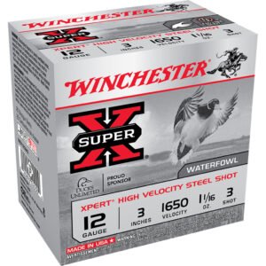 Winchester Super-x Xpert Hi-velocity Steel 12 Ga. 3 In. 1 1-16 Oz. 3 Shot 25 Rd.