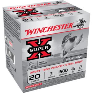 Winchester Super-x Xpert Hi-velocity Steel 20 Ga. 3 In. 7-8 Oz. 2 Shot 25 Rd.