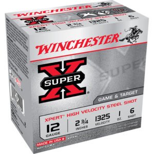 Winchester Super-x Xpert Hi-velocity Steel 12 Ga. 2.75 In. 1 Oz. 6 Shot 25 Rd.