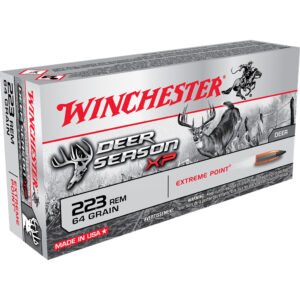 Winchester Deer Season Xp Rifle Ammo 223 Rem. 64 Gr. Ext Point Polymer Tip 20 Rd.