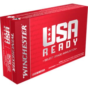 Winchester Usa Ready Rifle Ammo 308 Win. 168 Gr. Open Tip Range 20 Rd.