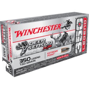 Winchester Deer Season Xp Rifle Ammo 350 Legend 150 Gr. Ext Point Polymer Tip 20 Rd