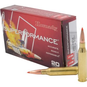 Hornady Superformance Rifle Ammo 260 Rem. 129 Gr. Sst 20 Rd.