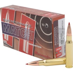 Hornady Superformance Match Rifle Ammo 308 Win. 168 Gr. Eld Match 20 Rd.