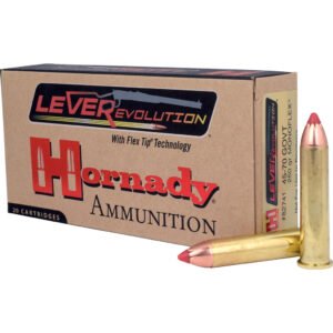 Hornady Leverevolution Rifle Ammo 45-70 Gov't 250 Gr. Monoflex 20 Rd.